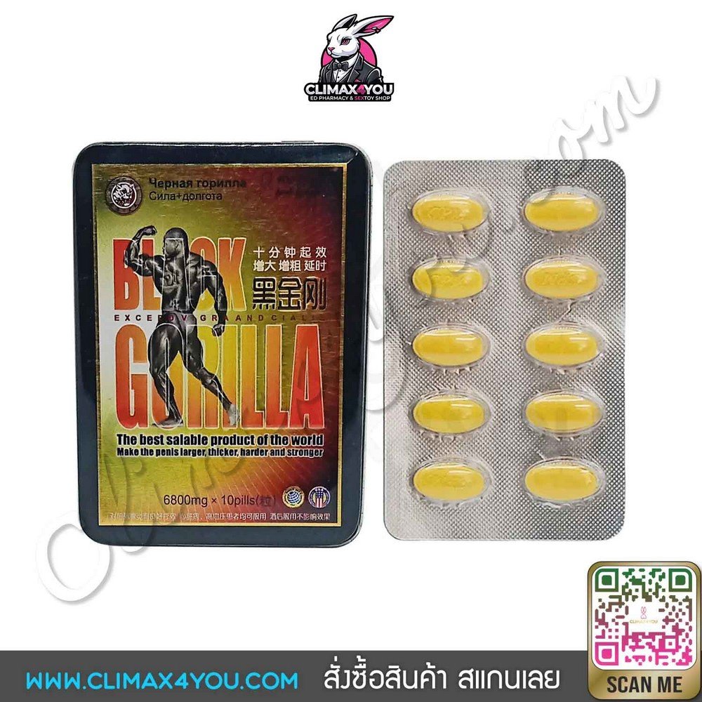 USA Black Gorilla-ปก USA Black Gorilla