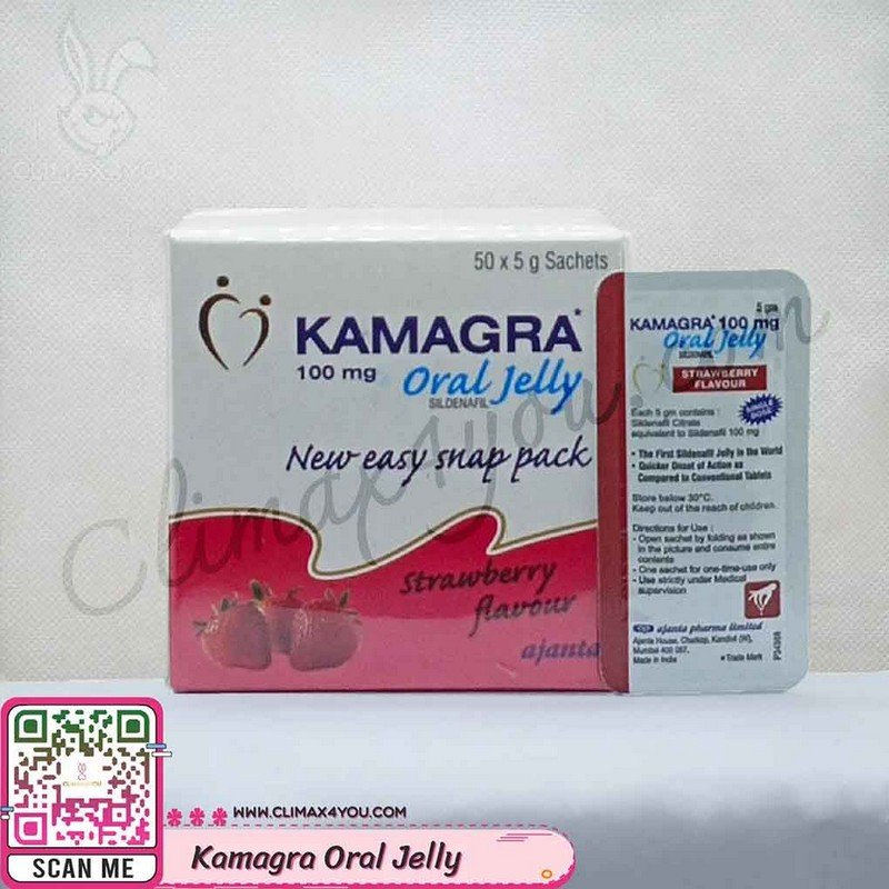 Kamagra Oral Jelly 100mg. I คามากร้า เจลลี่ 100mg. - CLIMAX4YOU