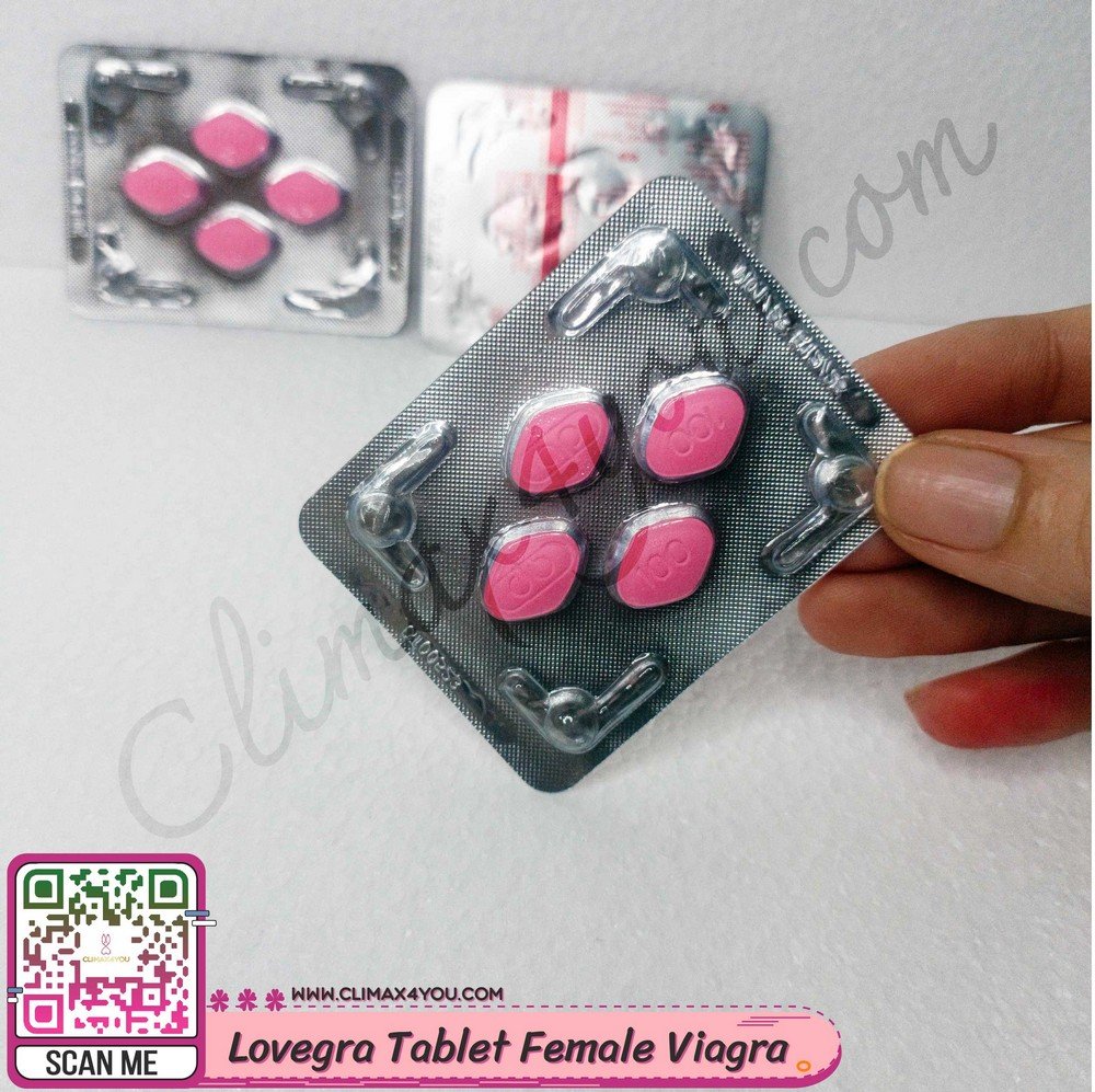 Lovegra 100mg Tablet Female Viagra I ไวอากร้าสำหรับผู้หญิง