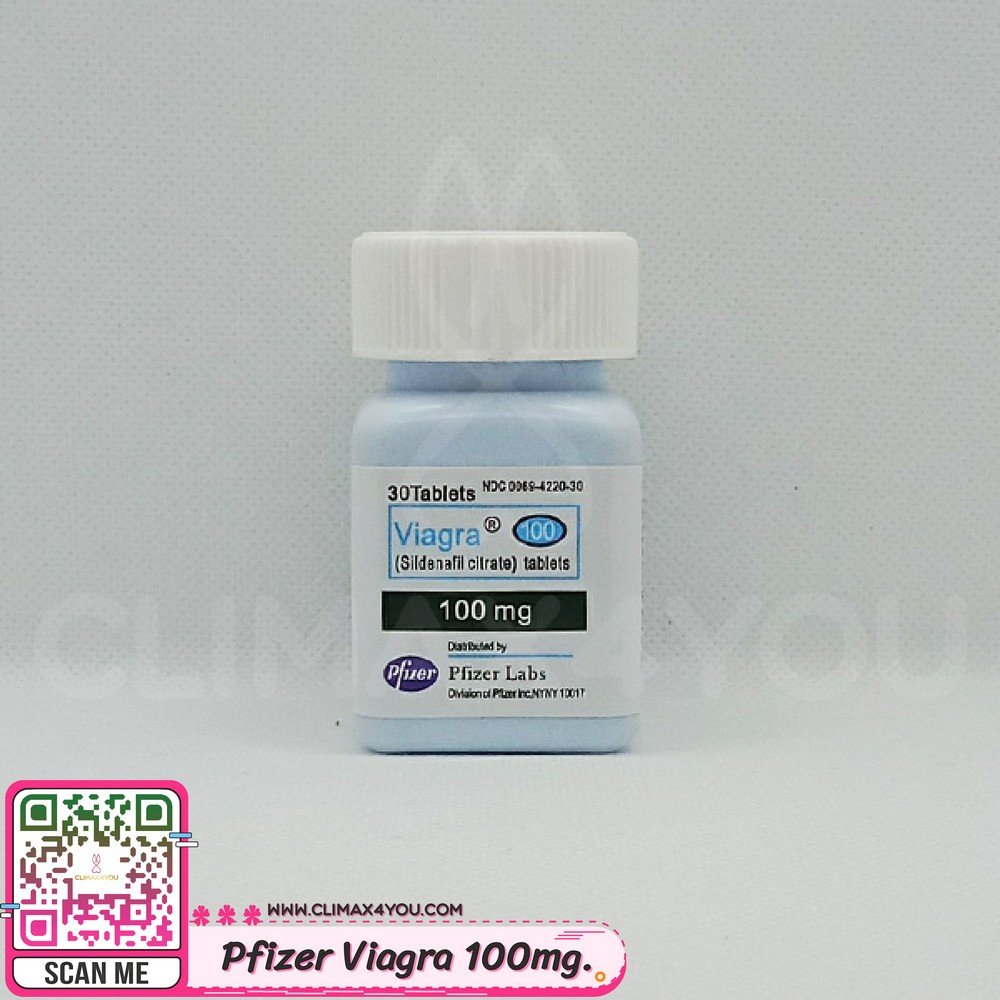 VIAGRA Pfizer 100mg. 30 Tablets Iไฟเซอร์ 100มก. - CLIMAX4YOU