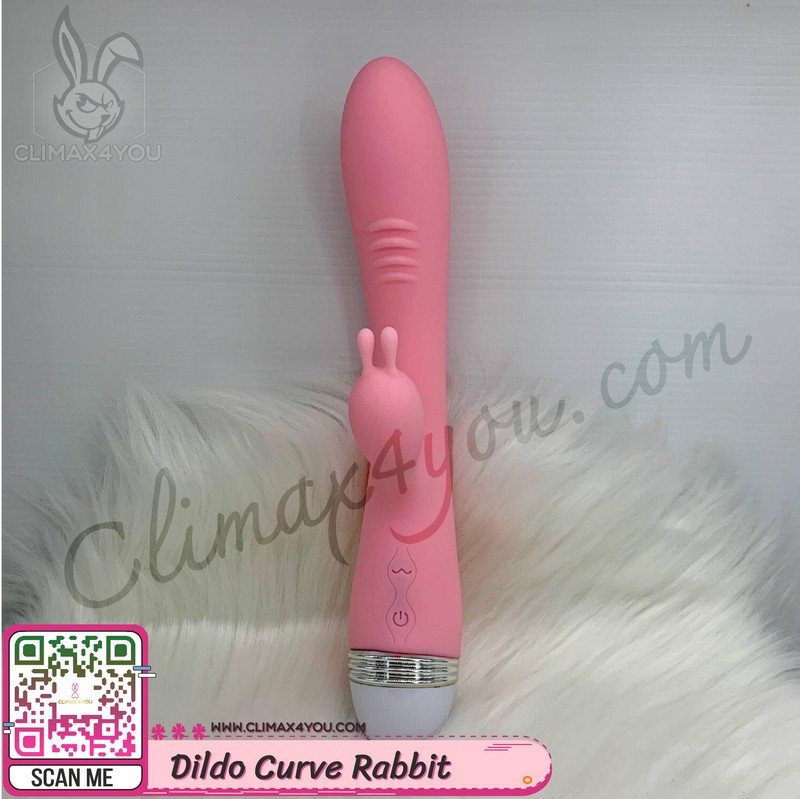 Dildo Curve Rabbit (USB) I ดิลโด้กระต่ายทรงโค้ง
