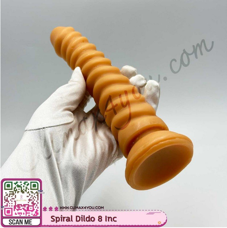 Spiral Dildo I ดิลโด้รูปเกลียว ยาว 8.5 นิ้ว