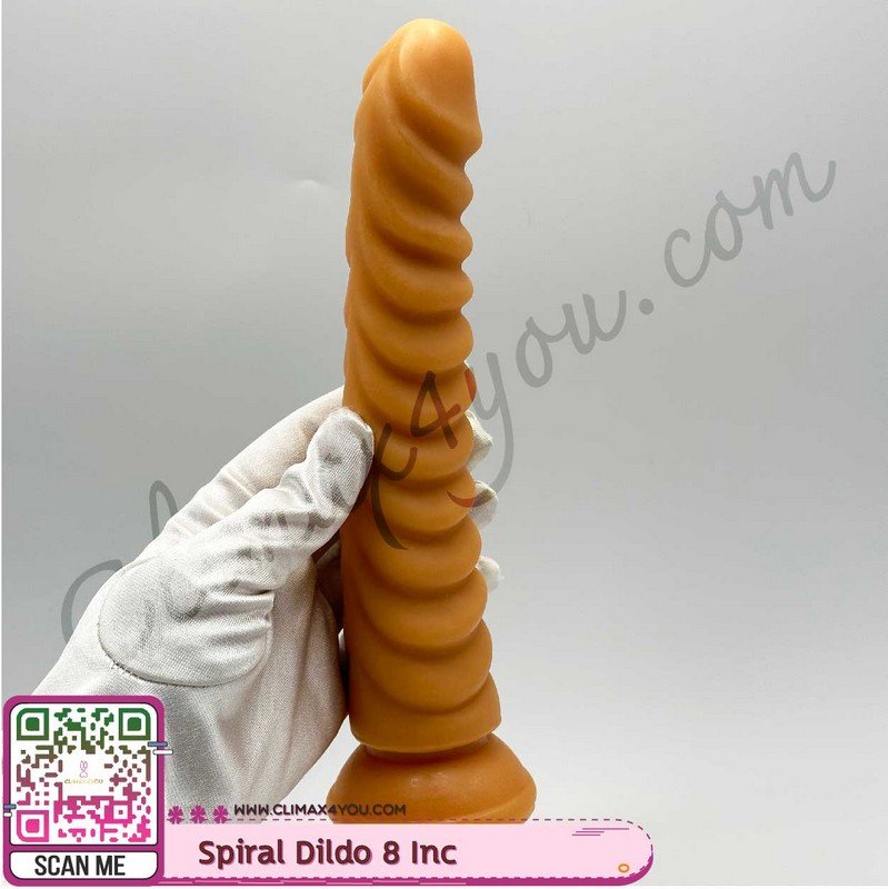 Spiral Dildo I ดิลโด้รูปเกลียว ยาว 8.5 นิ้ว